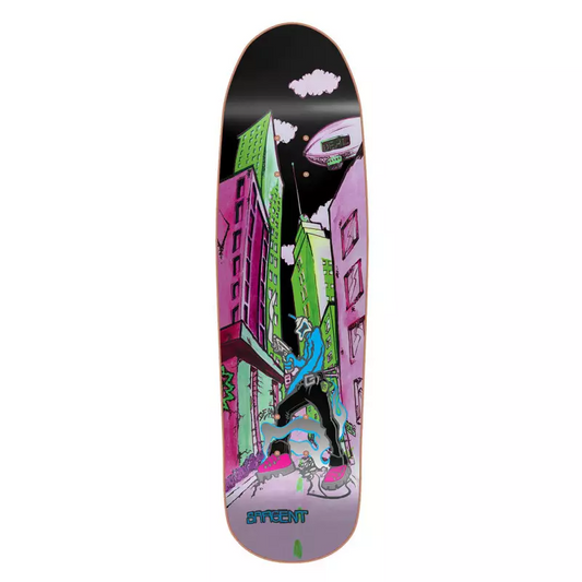 New Deal Sargent Invader Slick Deck Neon 9.3 1.png