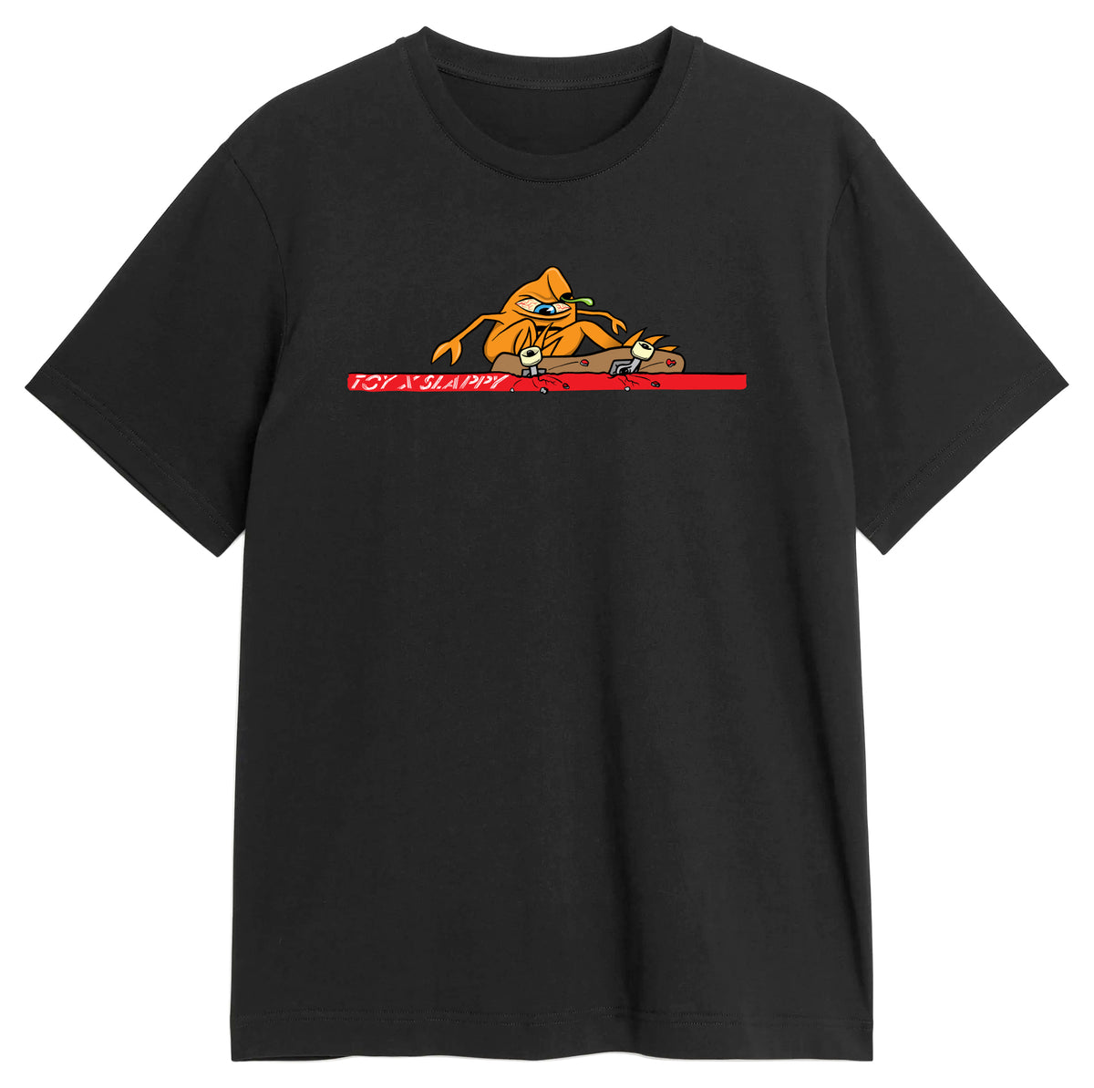 Slappy Toy X Slappy S/S Tee Black