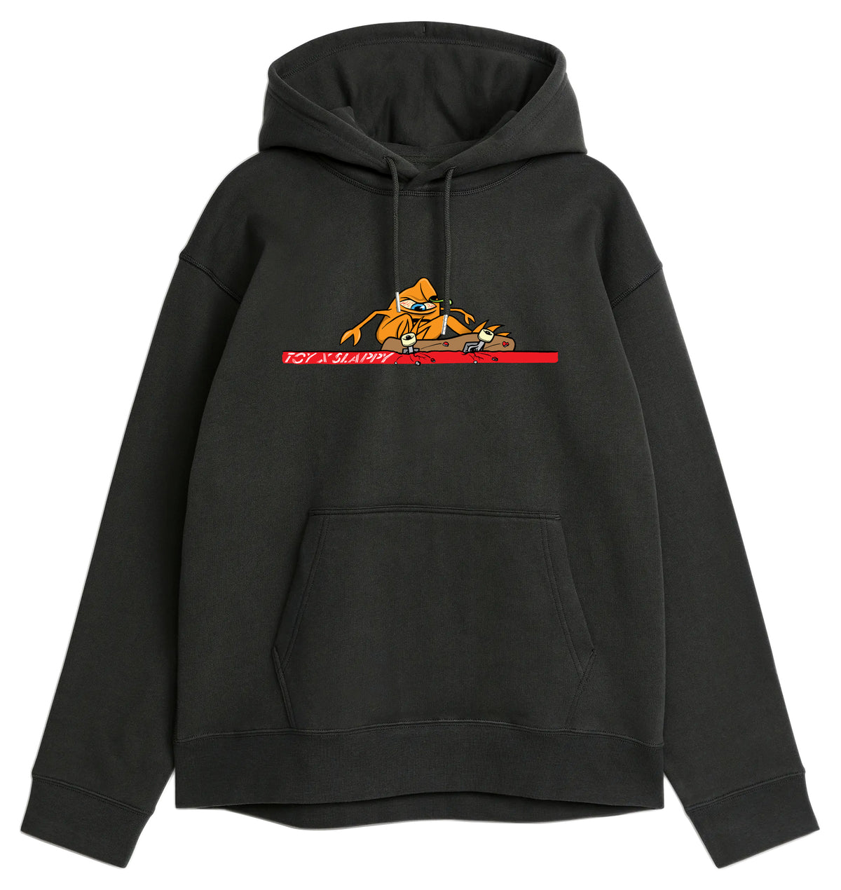 Slappy Toy X Slappy Hoody Black